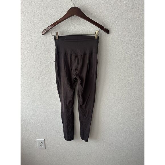 Aerie Offline 7/8 Leggings in a brown color. - Picture 1 of 4